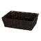 Household Essentials Dark Brown Wicker Storage Basket Set